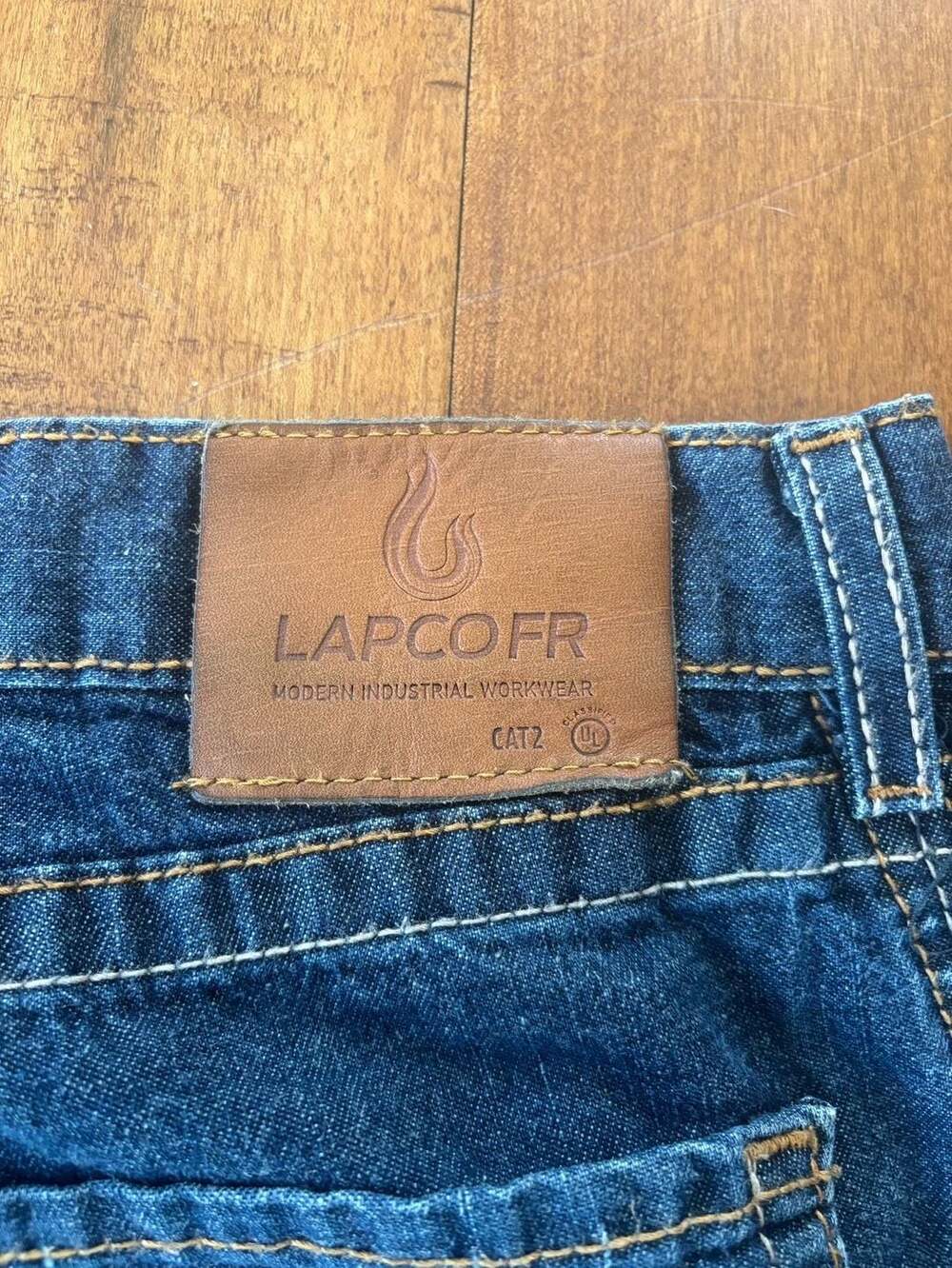 LAPCO FR Modern Industrial Workwear Flame Resistant Men's Denim Jeans 36x34 - Picture 5 of 10